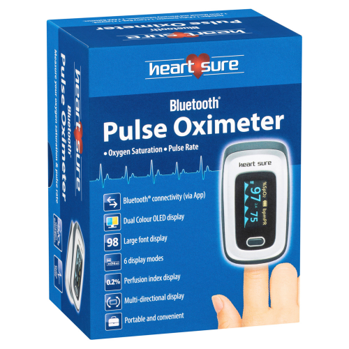 Omron Heartsure Bluetooth Pulse Oximeter