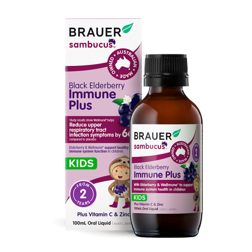 Brauer Sambucus Immune Plus For Kids 100mL