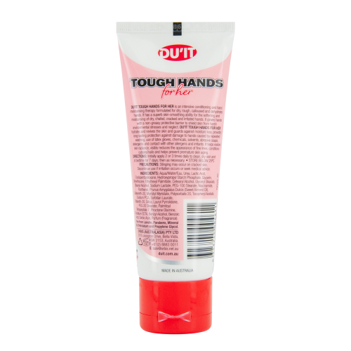 DU'IT Tough Hands Anti-Ageing Hand Cream Rose 75g