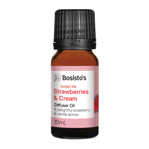 Bosisto's Strawberries & Cream Diffuser Oil 10mL