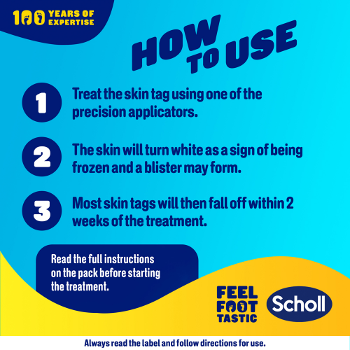 Scholl Freeze Away Skin Tag Remover 12 Pack