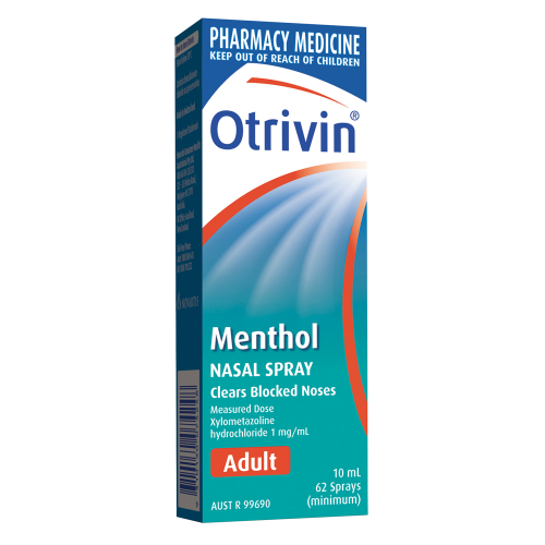Otrivin Menthol Nasal Spray 10mL