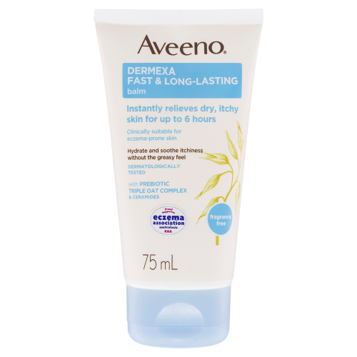 Aveeno Dermexa Body Balm for Sensitive, Eczema Prone Skin 75mL