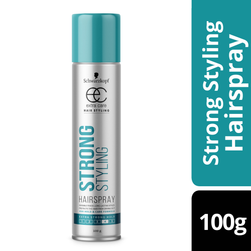 Schwarzkopf Extra Care Strong Styling Hairspray Extra Strong Hold 100g