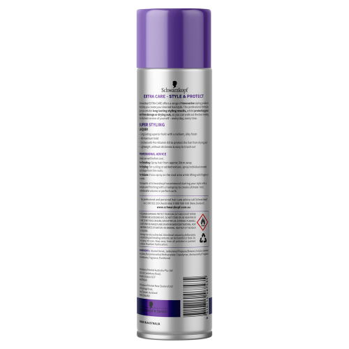 Schwarzkopf Extra Care Super Styling Lacquer Maximum Hold 250g