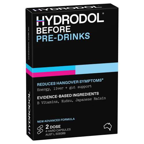 HYDRODOL Before 2 Dose 4 Capsules – MediCart
