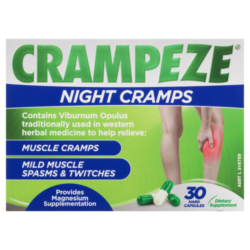 Crampeze Leg Cramps & Spasms 30 Capsules