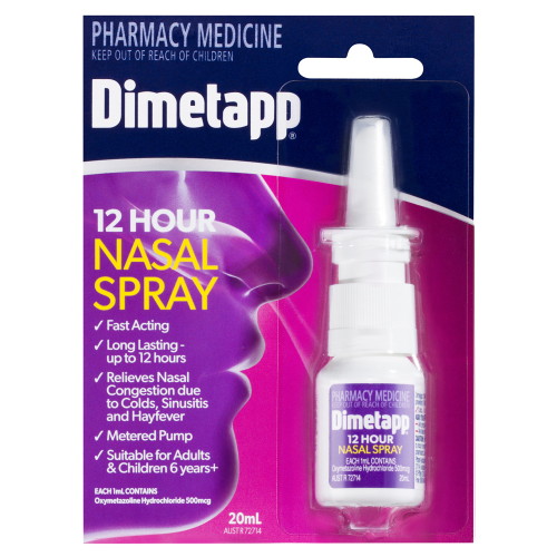 Dimetapp 12 Hour Nasal Spray 20mL