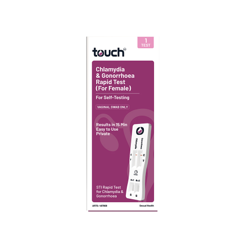TouchBio Chlamydia & Gonorrhoea Rapid Test (For Female) 1 Pack