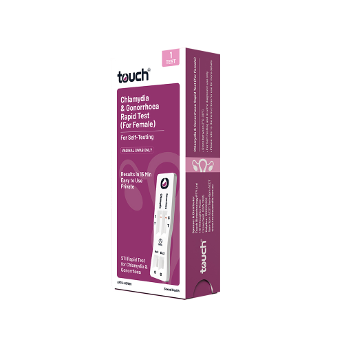 TouchBio Chlamydia & Gonorrhoea Rapid Test (For Female) 1 Pack